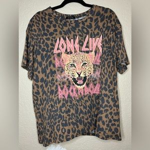 Zutter Oversized Graphic Tee Short Sleeve